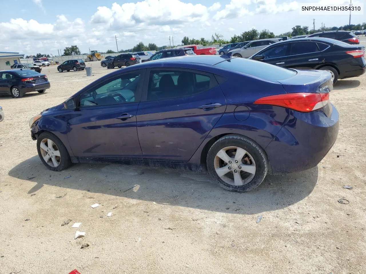 2013 Hyundai Elantra Gls VIN: 5NPDH4AE1DH354310 Lot: 71955764