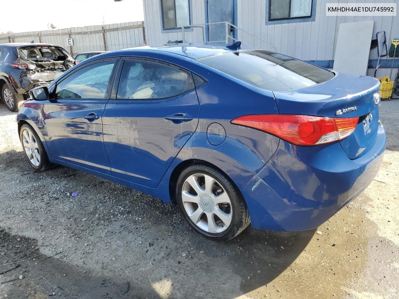 KMHDH4AE1DU745992 2013 Hyundai Elantra Gls