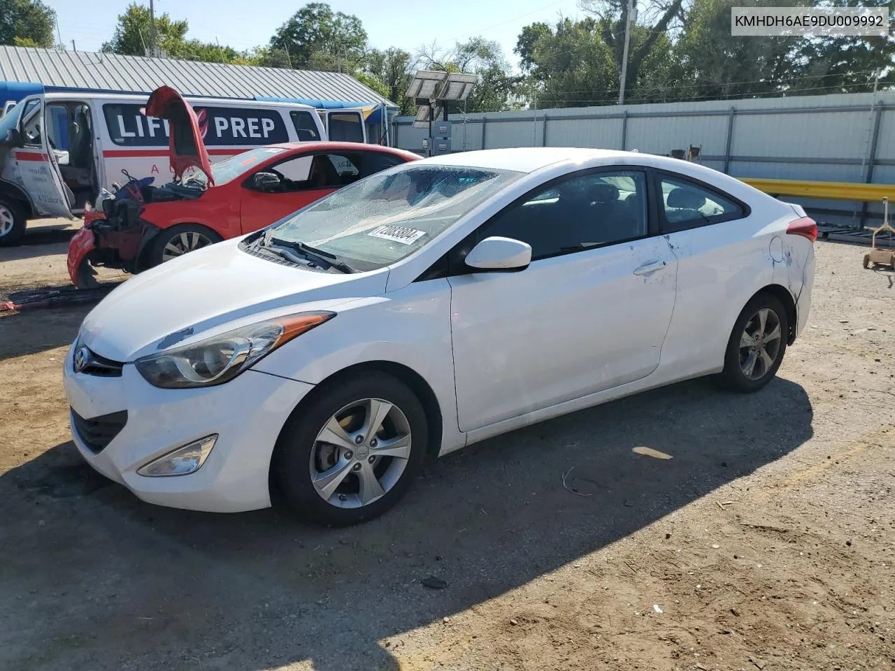 2013 Hyundai Elantra Coupe Gs VIN: KMHDH6AE9DU009992 Lot: 72083804