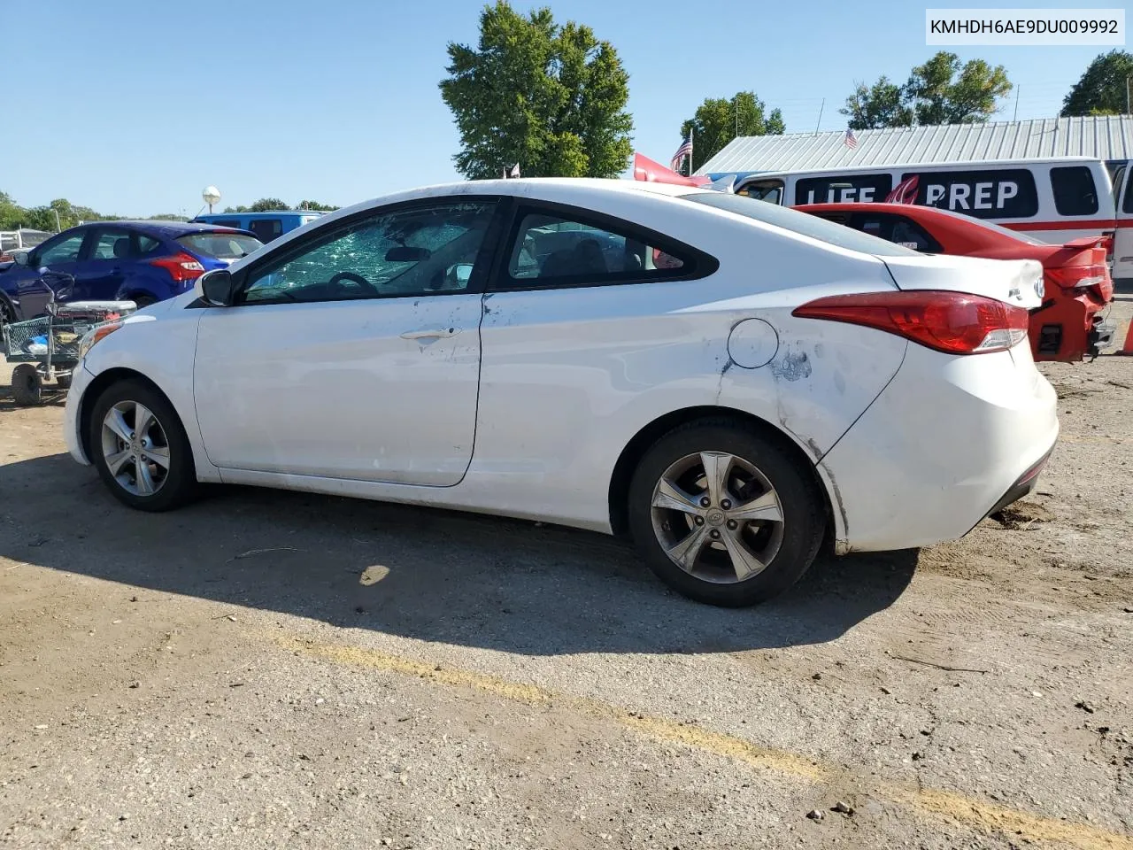 2013 Hyundai Elantra Coupe Gs VIN: KMHDH6AE9DU009992 Lot: 72083804