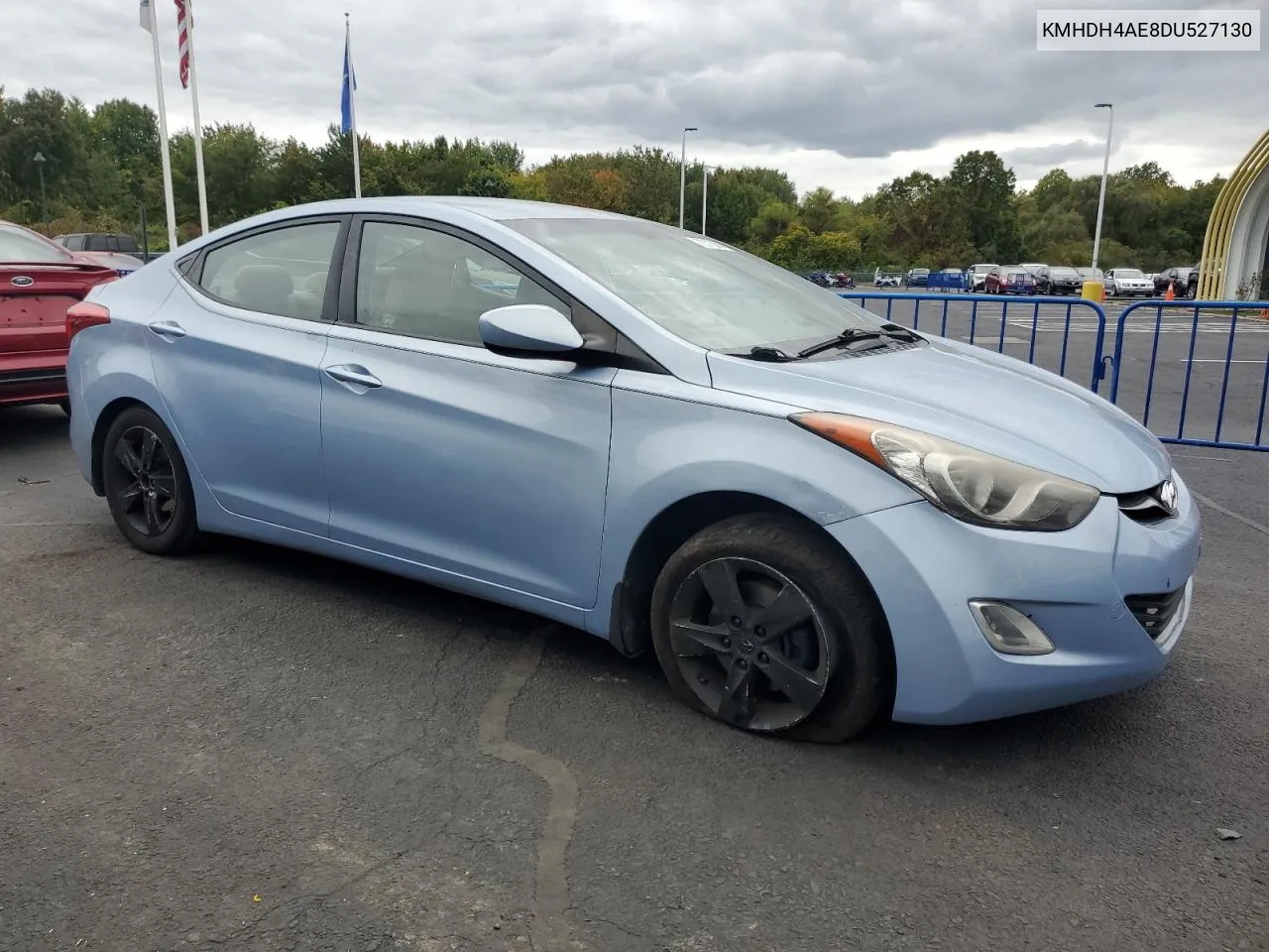 2013 Hyundai Elantra Gls VIN: KMHDH4AE8DU527130 Lot: 72115604