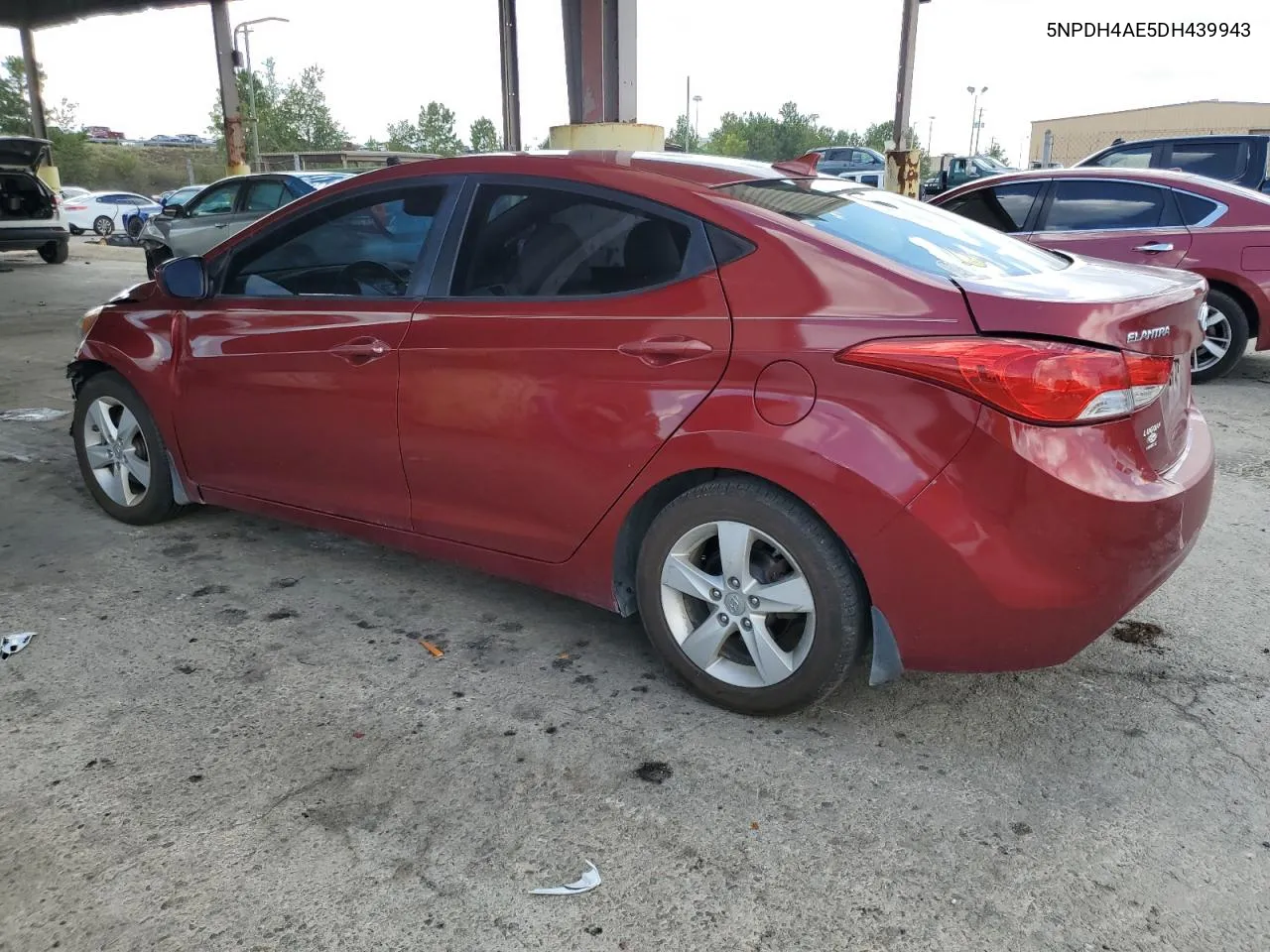 2013 Hyundai Elantra Gls VIN: 5NPDH4AE5DH439943 Lot: 72141664