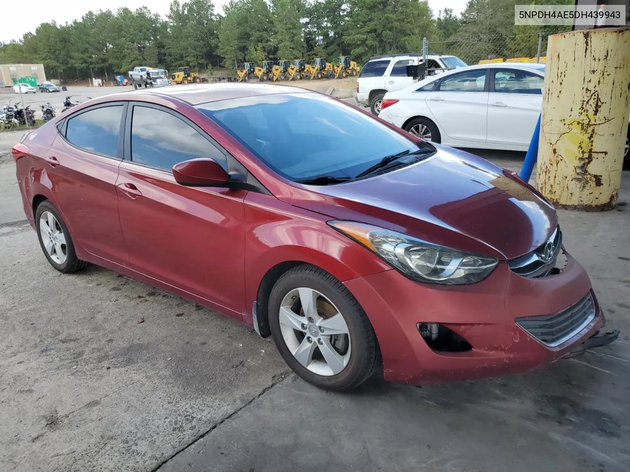 5NPDH4AE5DH439943 2013 Hyundai Elantra Gls