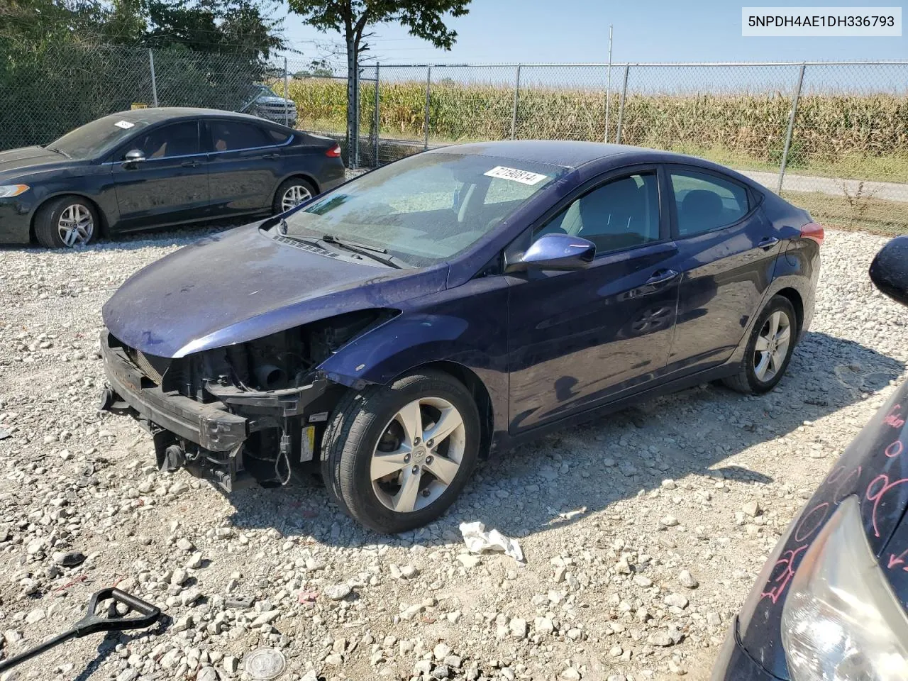 2013 Hyundai Elantra Gls VIN: 5NPDH4AE1DH336793 Lot: 72190814