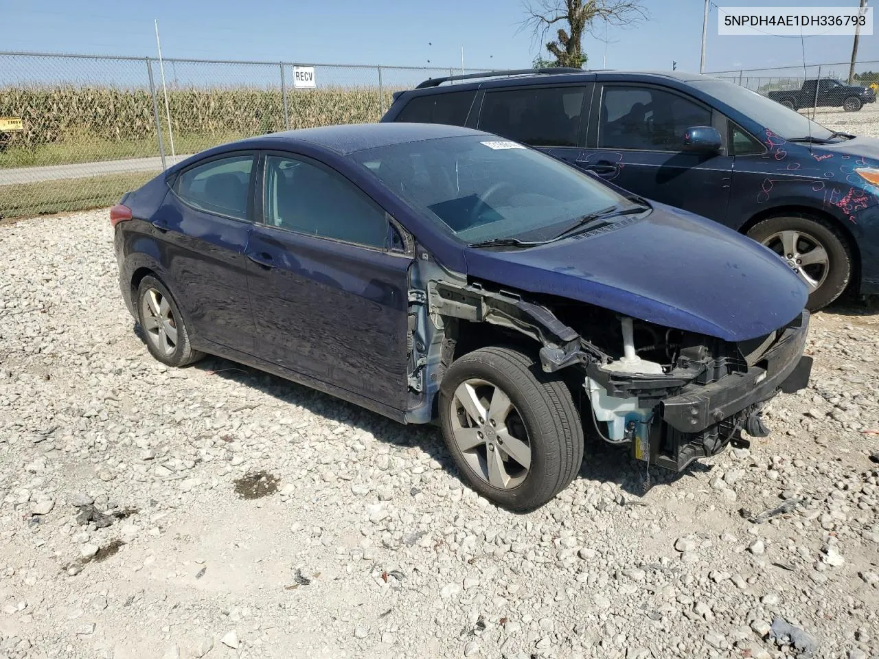 2013 Hyundai Elantra Gls VIN: 5NPDH4AE1DH336793 Lot: 72190814