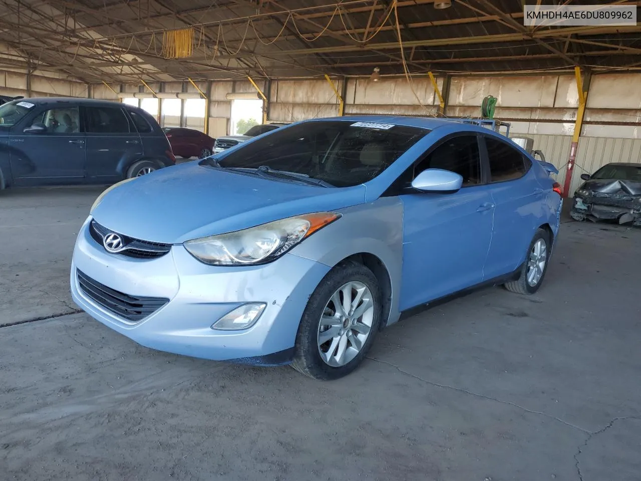 2013 Hyundai Elantra Gls VIN: KMHDH4AE6DU809962 Lot: 72227714