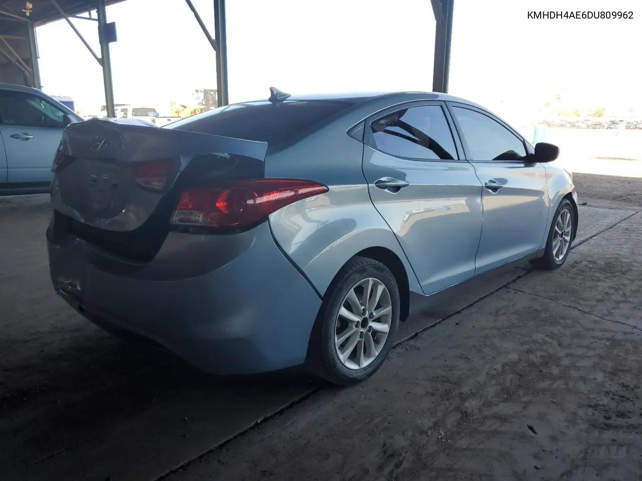 KMHDH4AE6DU809962 2013 Hyundai Elantra Gls