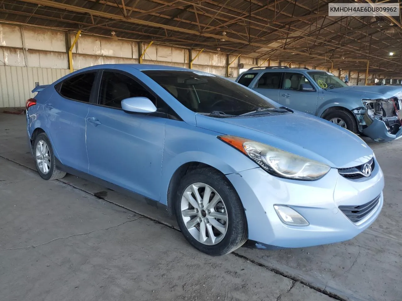 2013 Hyundai Elantra Gls VIN: KMHDH4AE6DU809962 Lot: 72227714