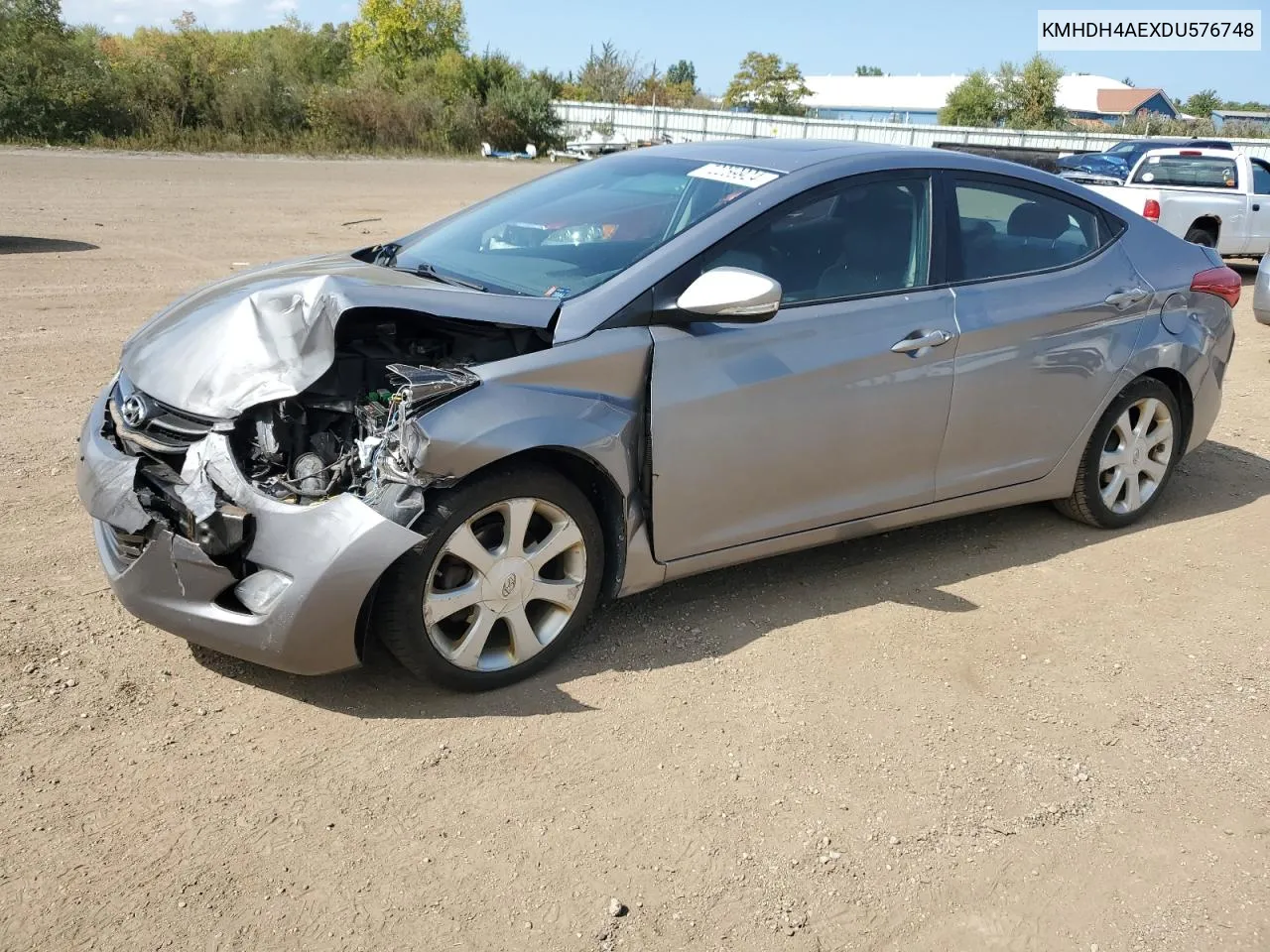 2013 Hyundai Elantra Gls VIN: KMHDH4AEXDU576748 Lot: 72259924