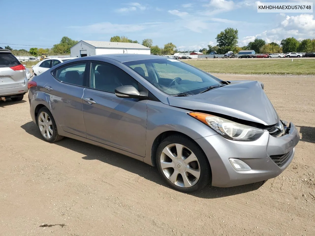 2013 Hyundai Elantra Gls VIN: KMHDH4AEXDU576748 Lot: 72259924