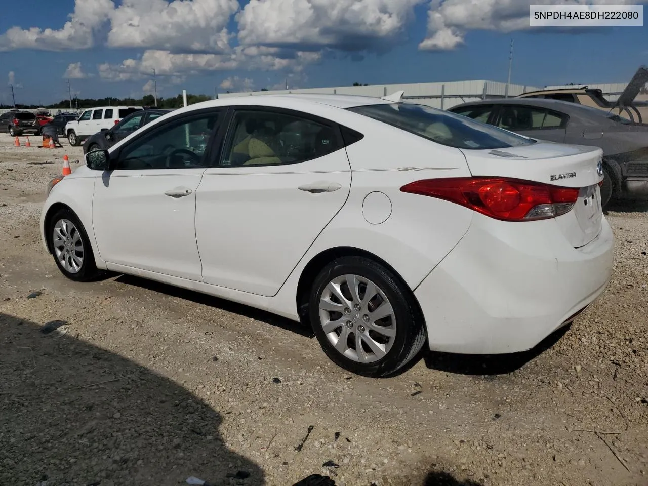 5NPDH4AE8DH222080 2013 Hyundai Elantra Gls