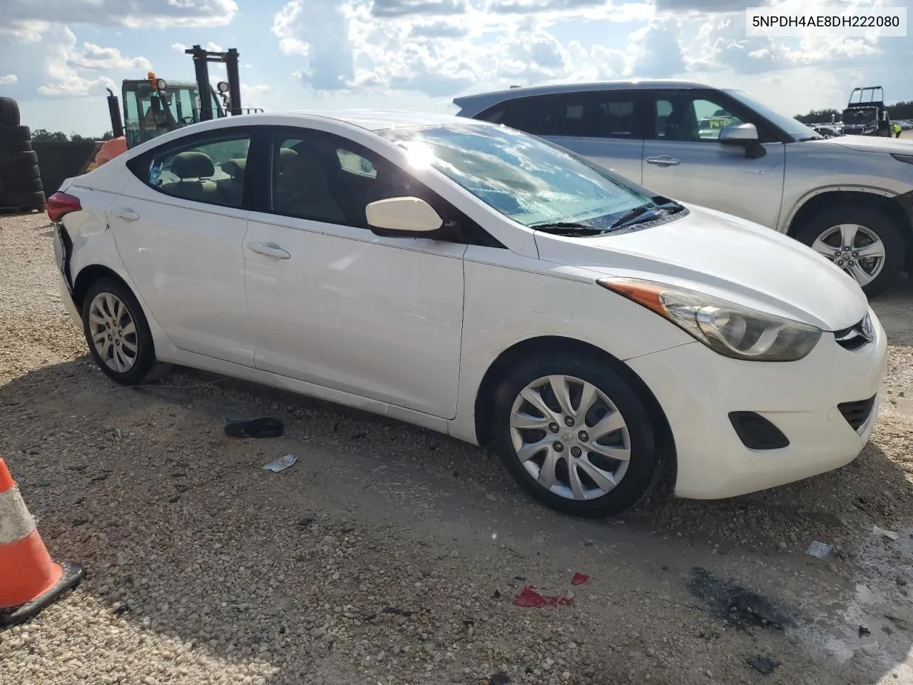 2013 Hyundai Elantra Gls VIN: 5NPDH4AE8DH222080 Lot: 72272354