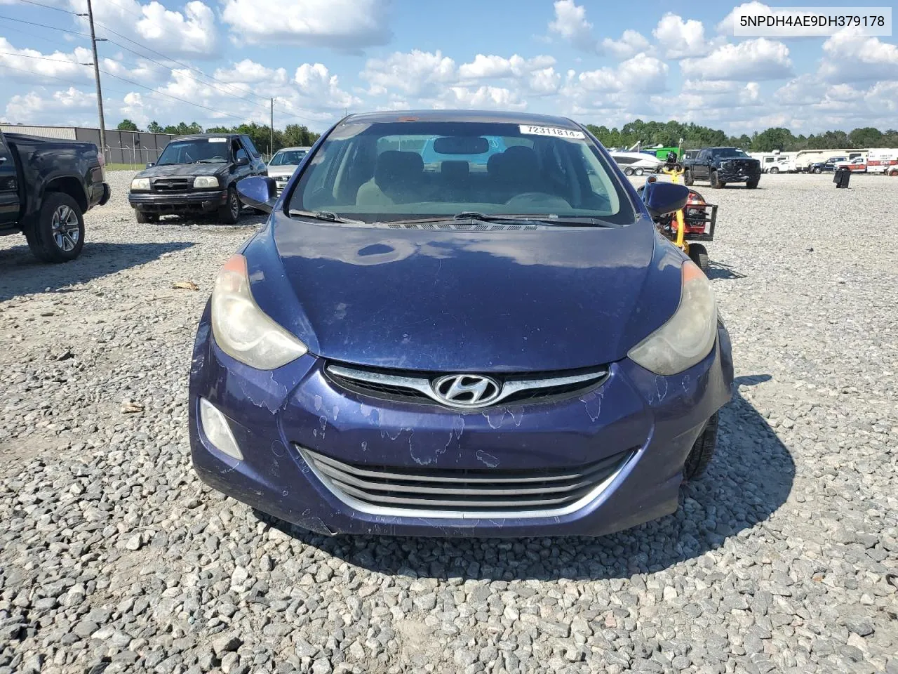 5NPDH4AE9DH379178 2013 Hyundai Elantra Gls