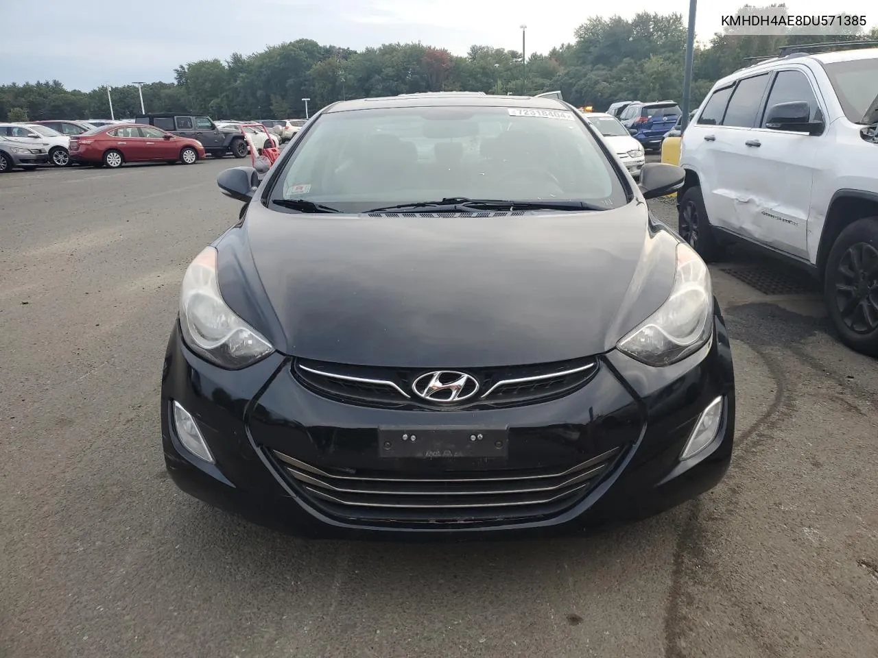 2013 Hyundai Elantra Gls VIN: KMHDH4AE8DU571385 Lot: 72318404