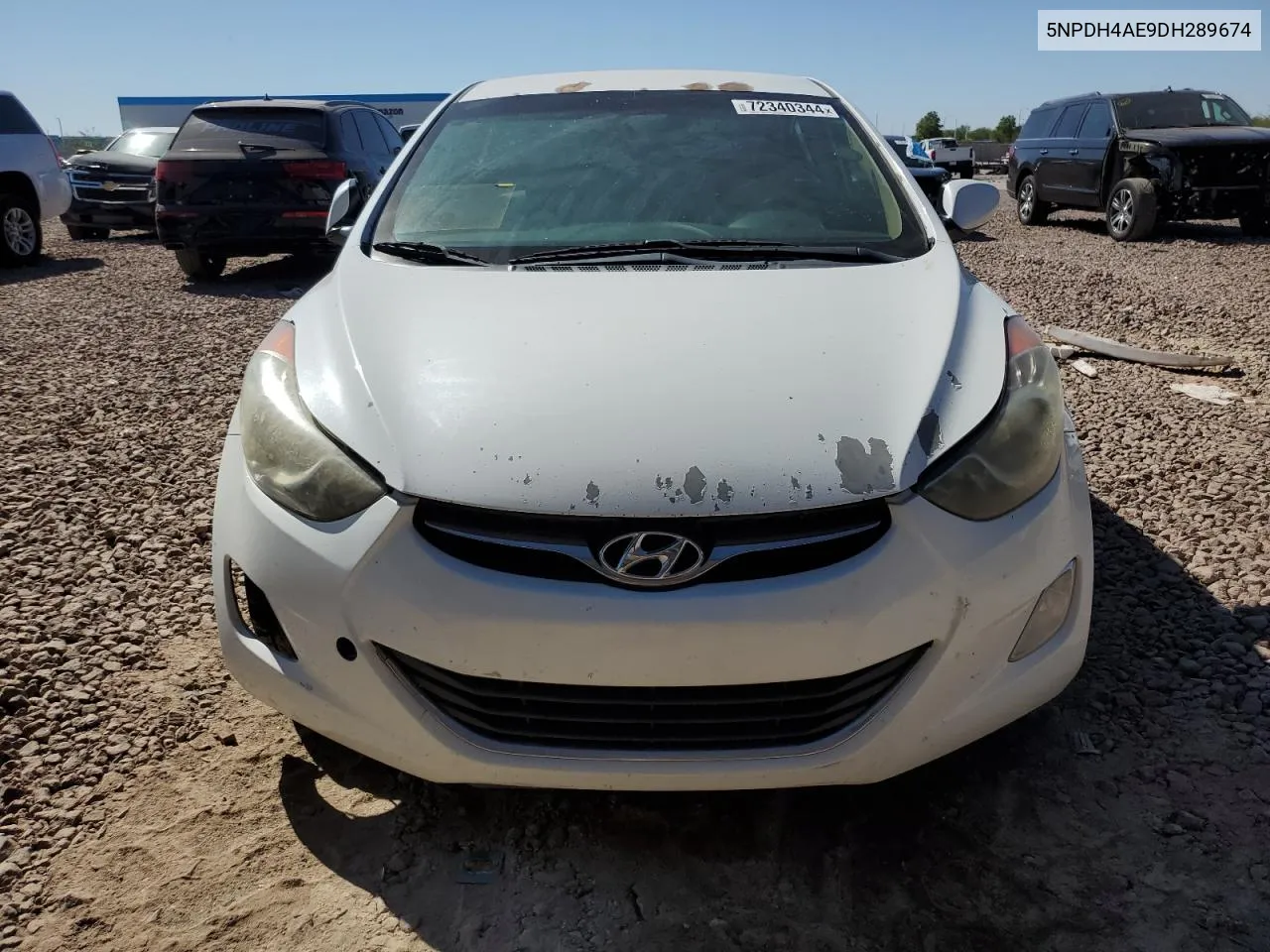 2013 Hyundai Elantra Gls VIN: 5NPDH4AE9DH289674 Lot: 72340344