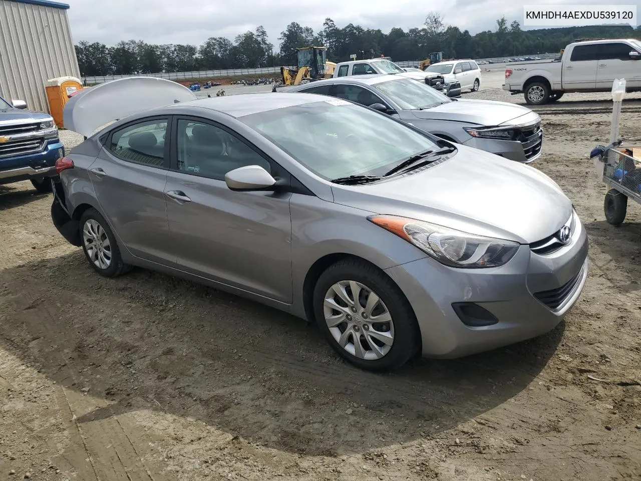 KMHDH4AEXDU539120 2013 Hyundai Elantra Gls