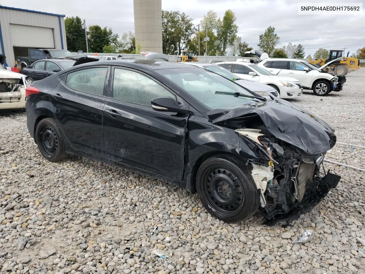 2013 Hyundai Elantra Gls VIN: 5NPDH4AE0DH175692 Lot: 72399104