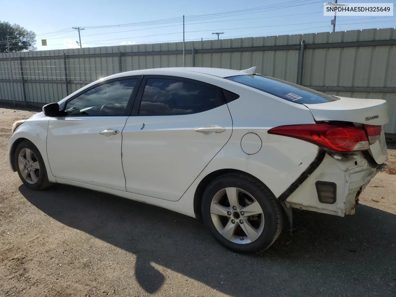 5NPDH4AE5DH325649 2013 Hyundai Elantra Gls