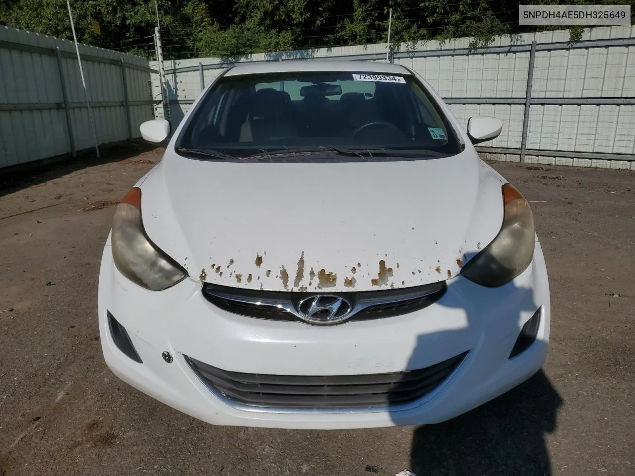 5NPDH4AE5DH325649 2013 Hyundai Elantra Gls