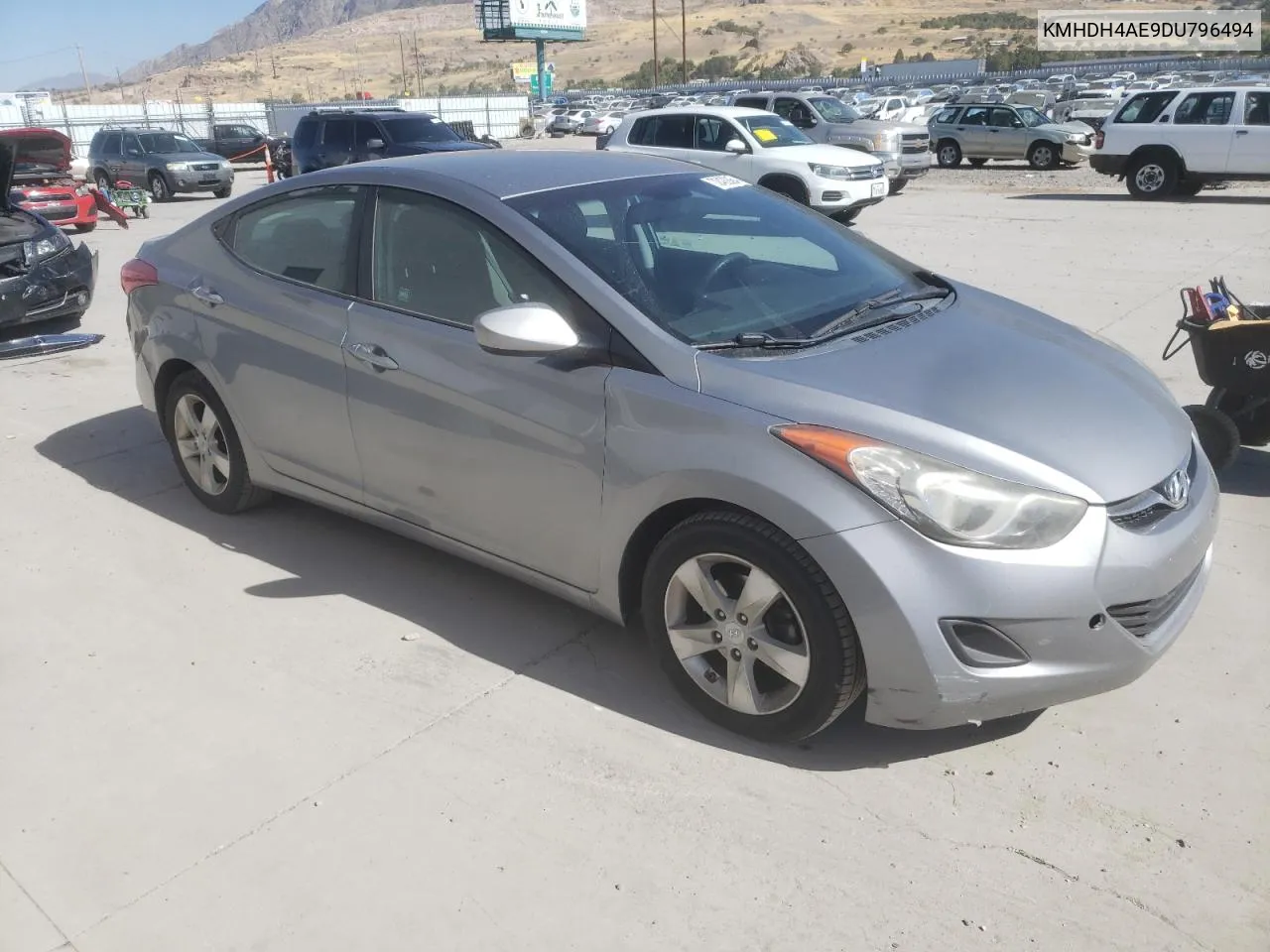 2013 Hyundai Elantra Gls VIN: KMHDH4AE9DU796494 Lot: 72422864