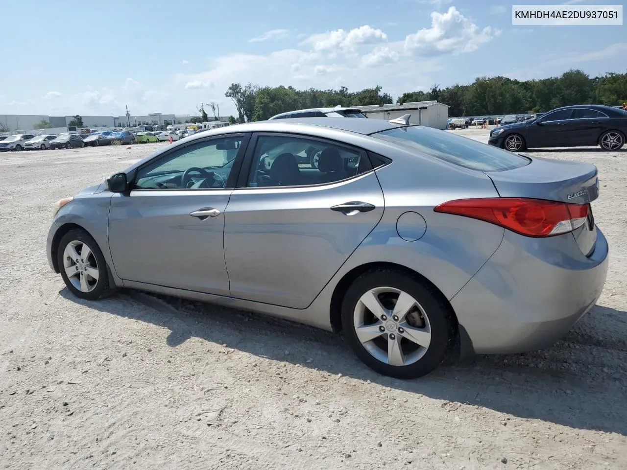 KMHDH4AE2DU937051 2013 Hyundai Elantra Gls