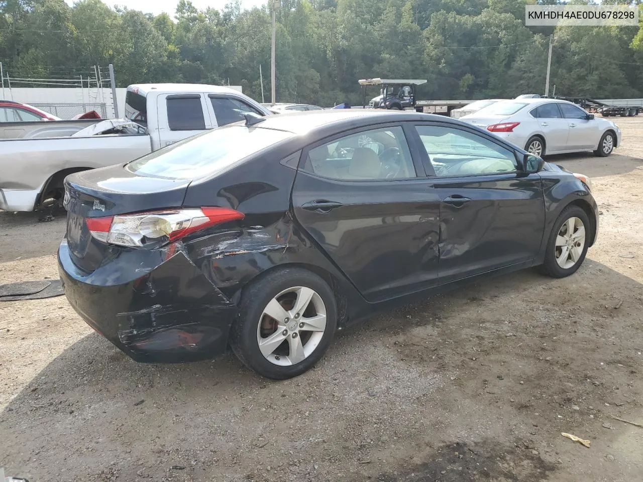 2013 Hyundai Elantra Gls VIN: KMHDH4AE0DU678298 Lot: 72549414