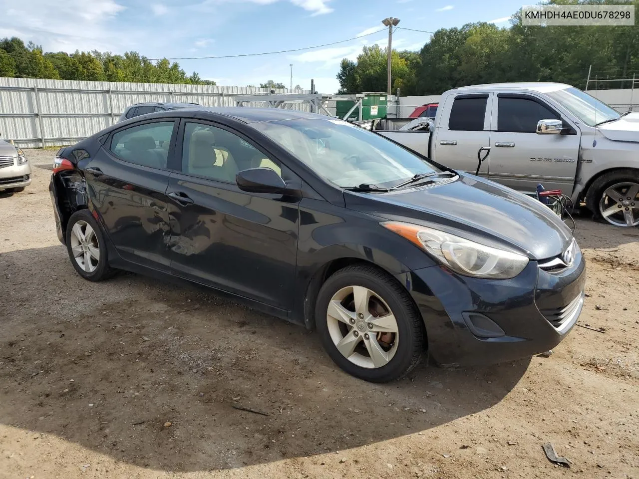 2013 Hyundai Elantra Gls VIN: KMHDH4AE0DU678298 Lot: 72549414