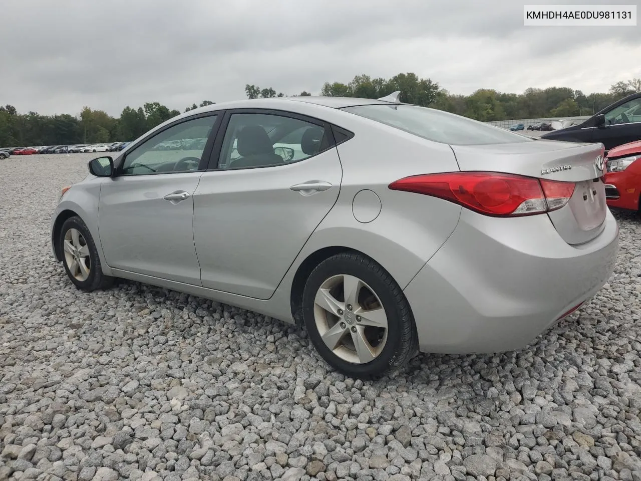 2013 Hyundai Elantra Gls VIN: KMHDH4AE0DU981131 Lot: 72623624