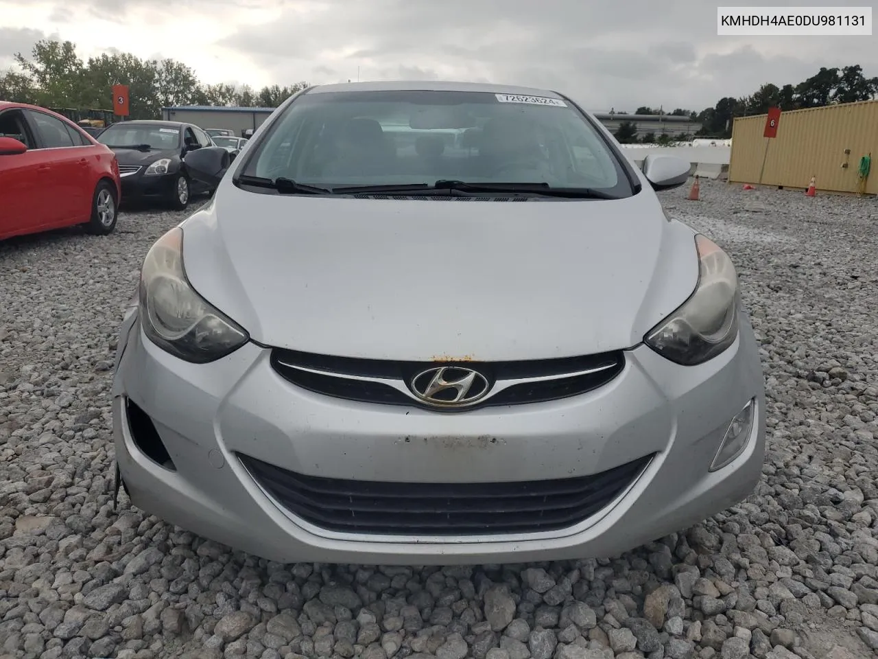 2013 Hyundai Elantra Gls VIN: KMHDH4AE0DU981131 Lot: 72623624