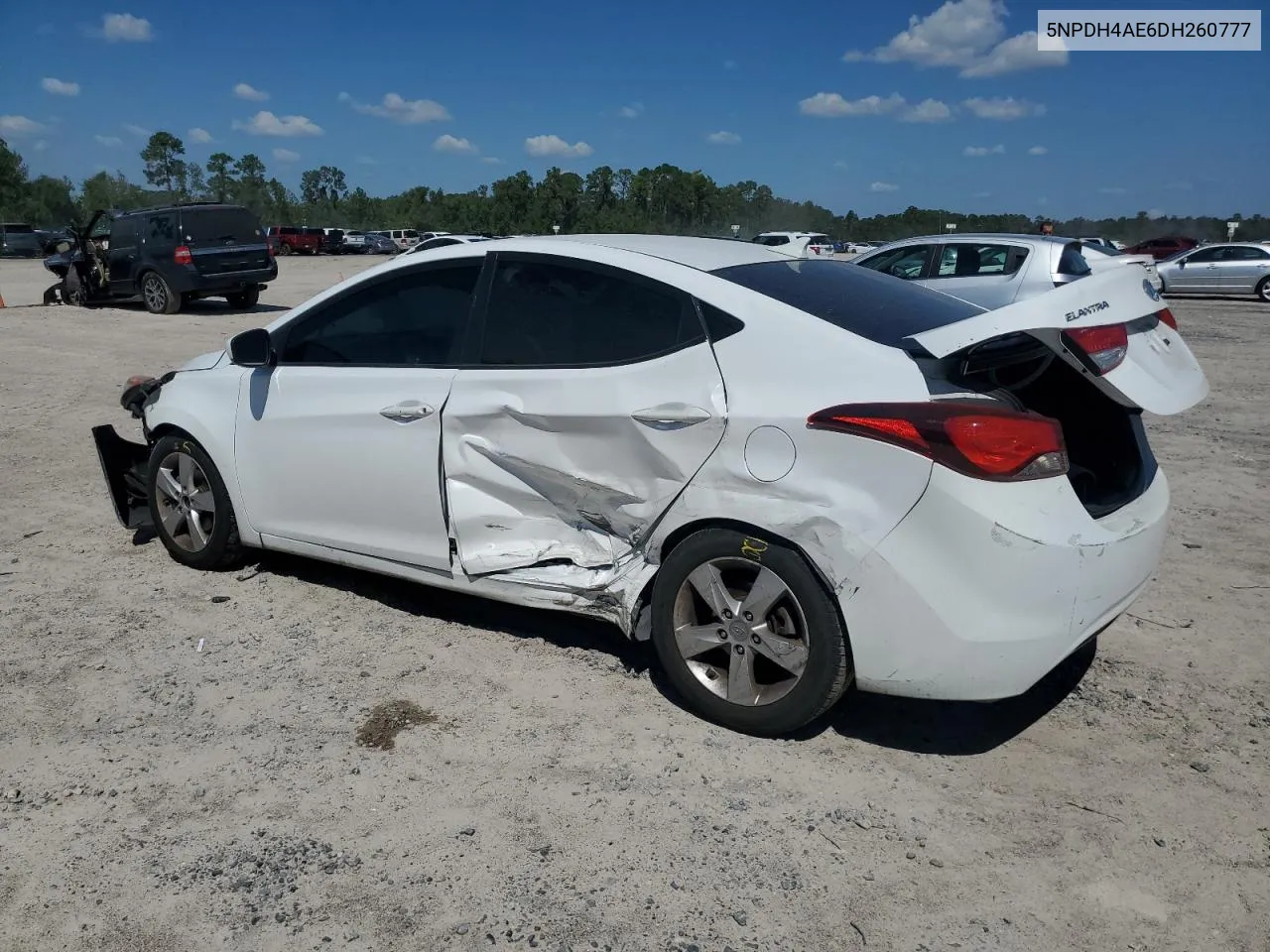 2013 Hyundai Elantra Gls VIN: 5NPDH4AE6DH260777 Lot: 72739424