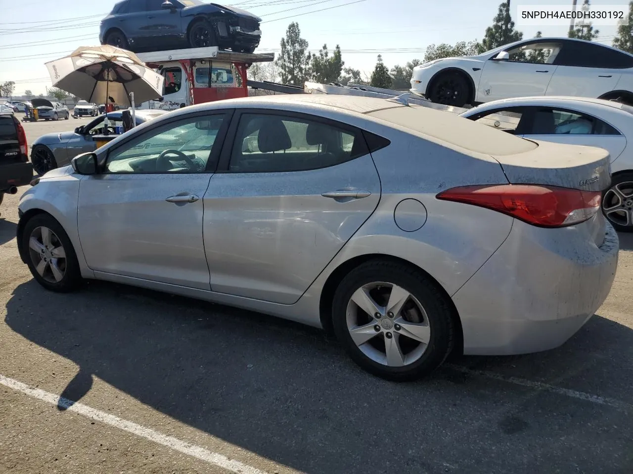 2013 Hyundai Elantra Gls VIN: 5NPDH4AE0DH330192 Lot: 72741894