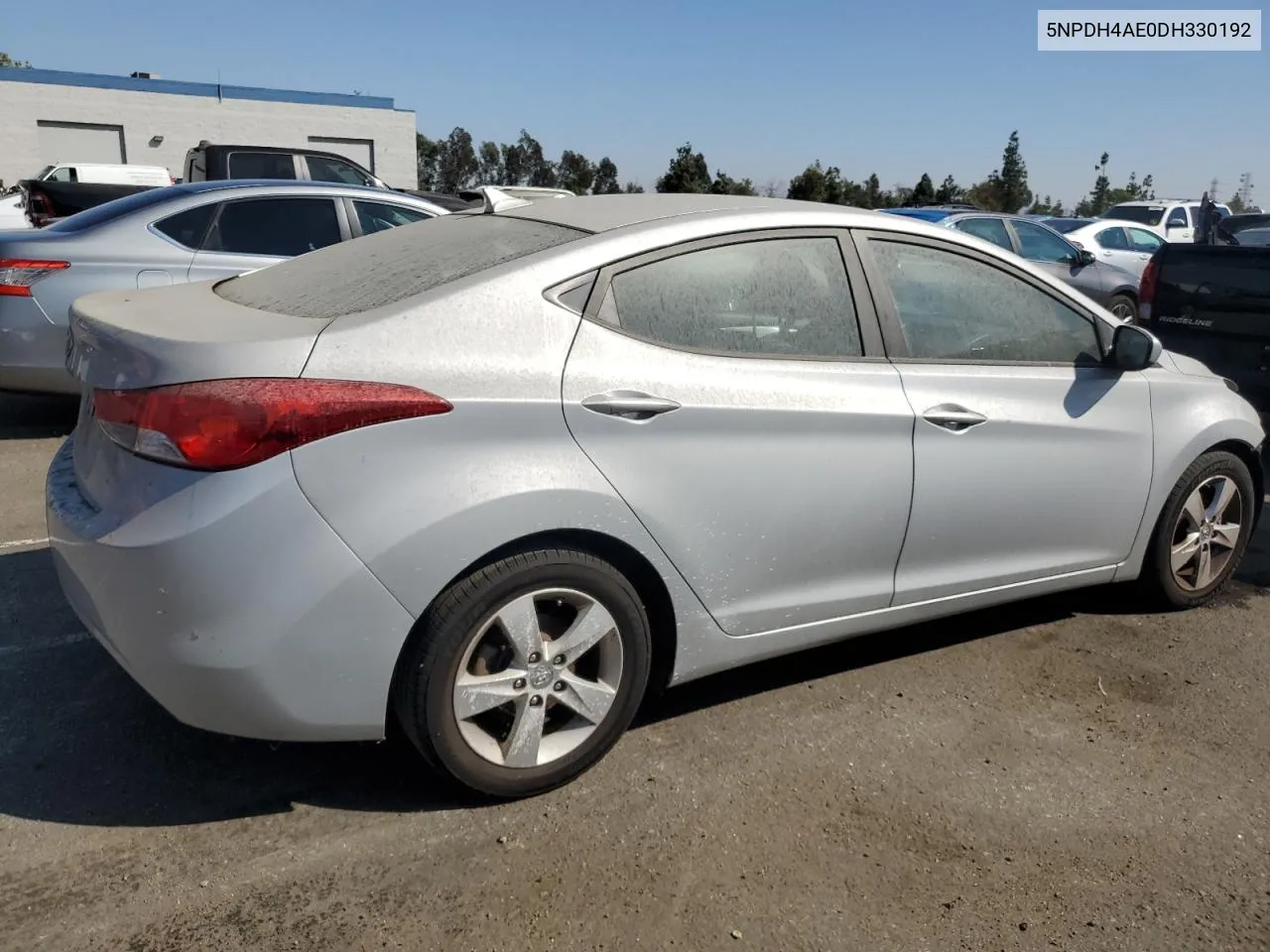 2013 Hyundai Elantra Gls VIN: 5NPDH4AE0DH330192 Lot: 72741894