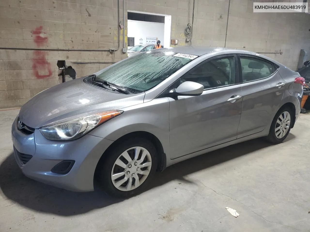 2013 Hyundai Elantra Gls VIN: KMHDH4AE6DU483919 Lot: 72744264