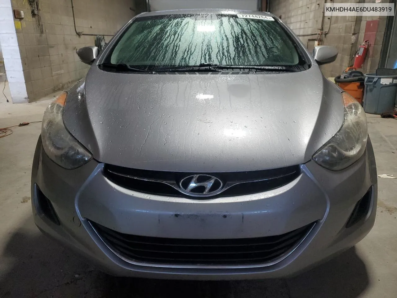 2013 Hyundai Elantra Gls VIN: KMHDH4AE6DU483919 Lot: 72744264