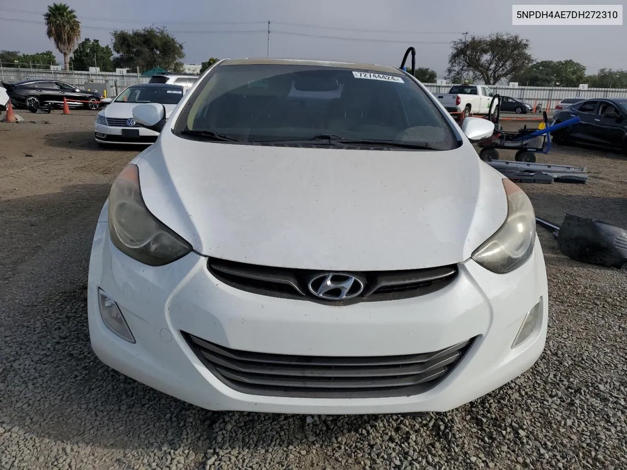 2013 Hyundai Elantra Gls VIN: 5NPDH4AE7DH272310 Lot: 72744424