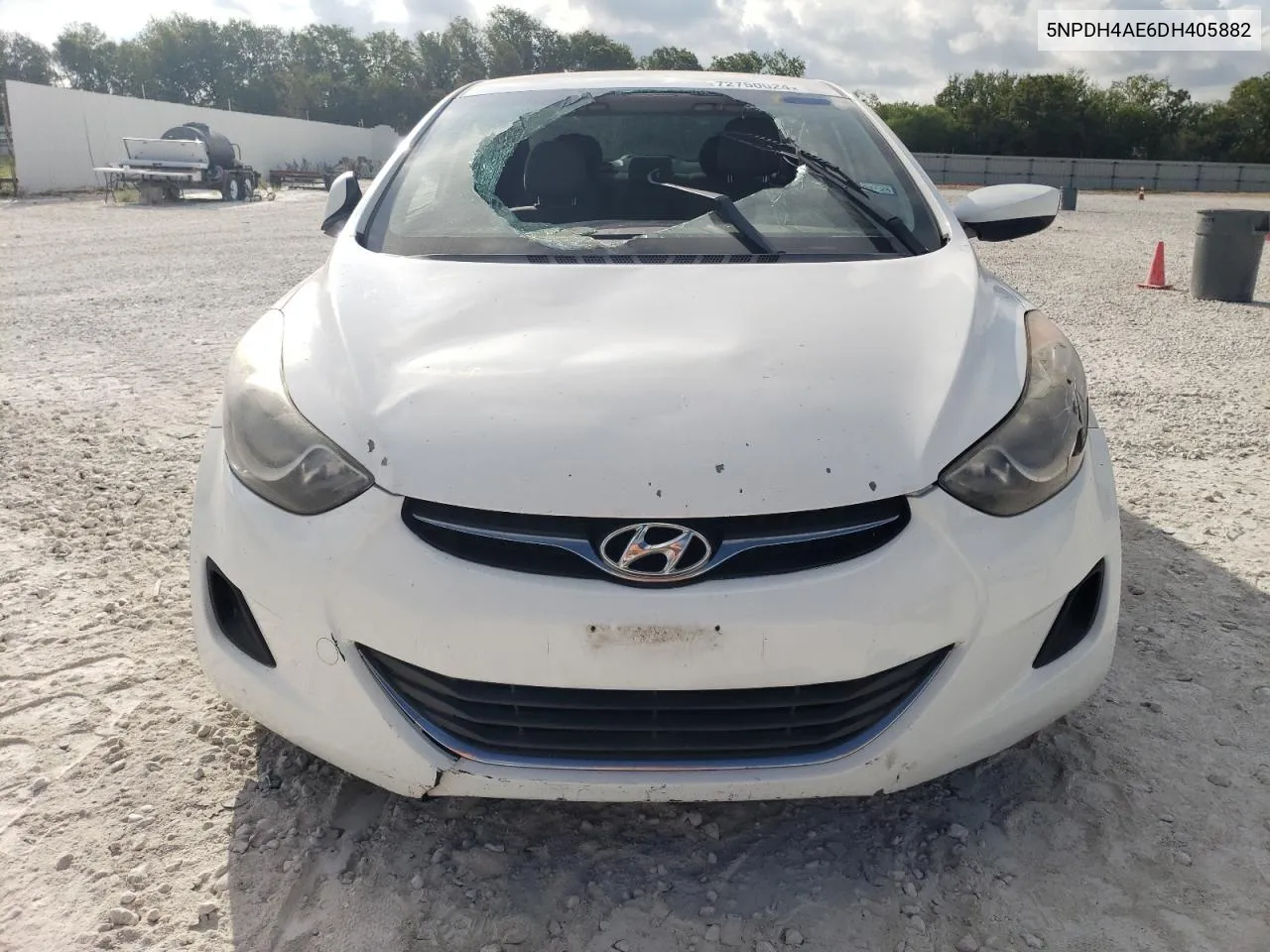 2013 Hyundai Elantra Gls VIN: 5NPDH4AE6DH405882 Lot: 72750024