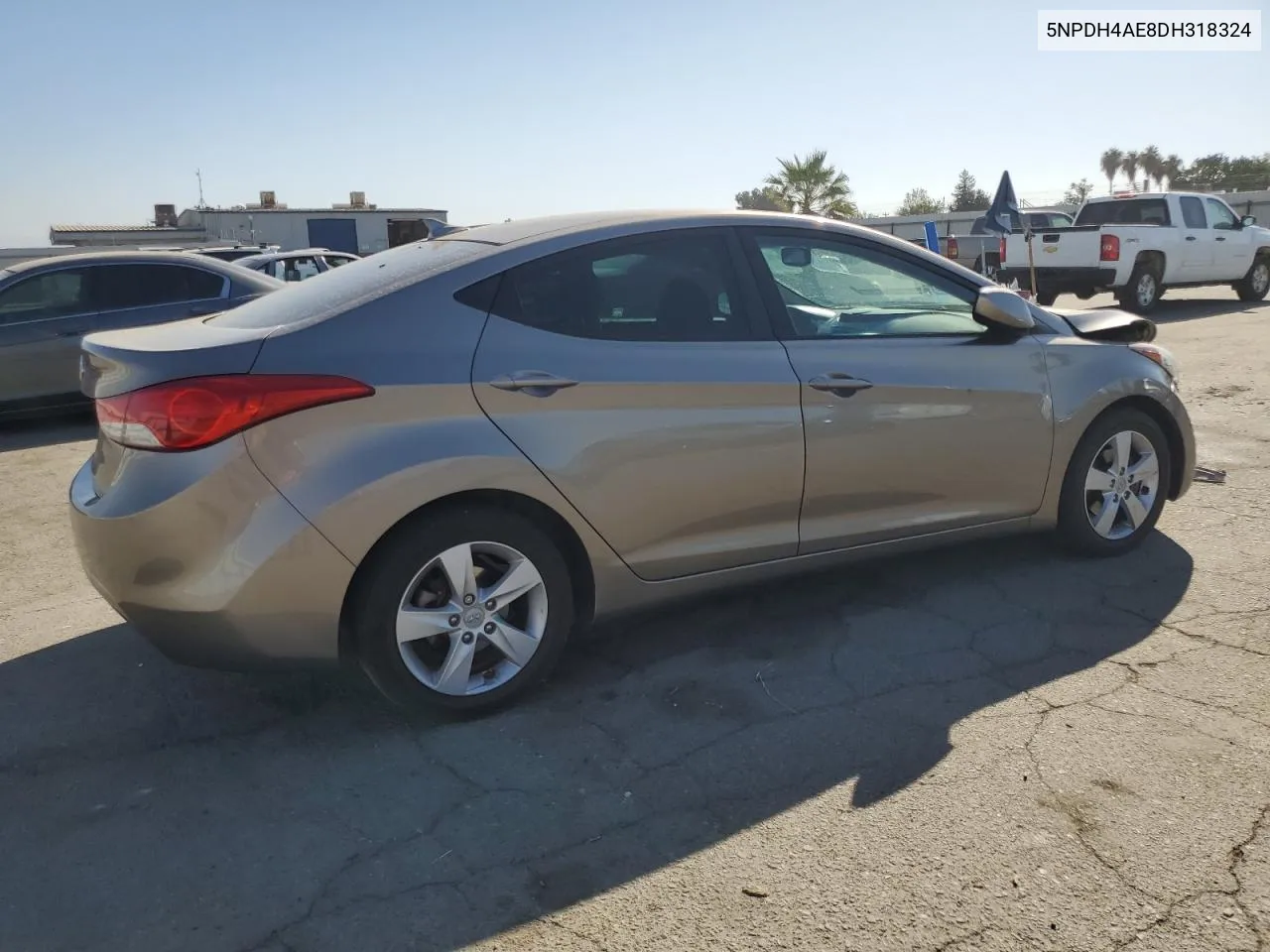 2013 Hyundai Elantra Gls VIN: 5NPDH4AE8DH318324 Lot: 72964034