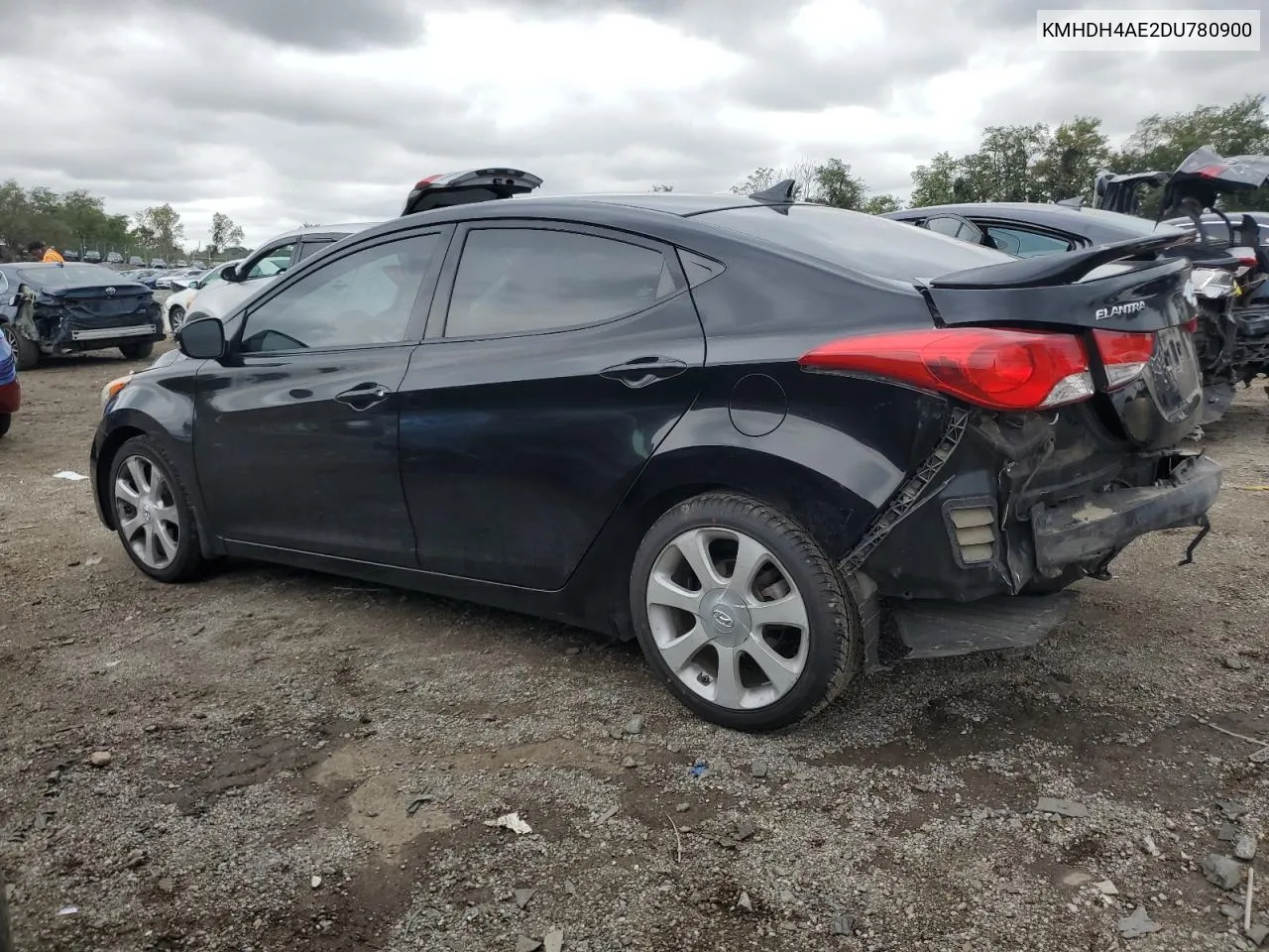 2013 Hyundai Elantra Gls VIN: KMHDH4AE2DU780900 Lot: 72975964