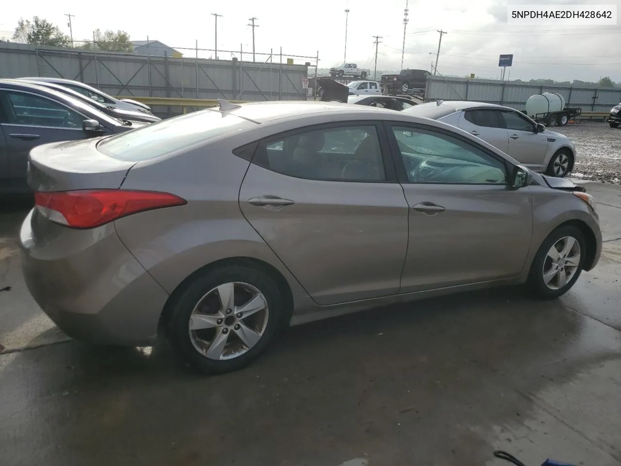 2013 Hyundai Elantra Gls VIN: 5NPDH4AE2DH428642 Lot: 72995654