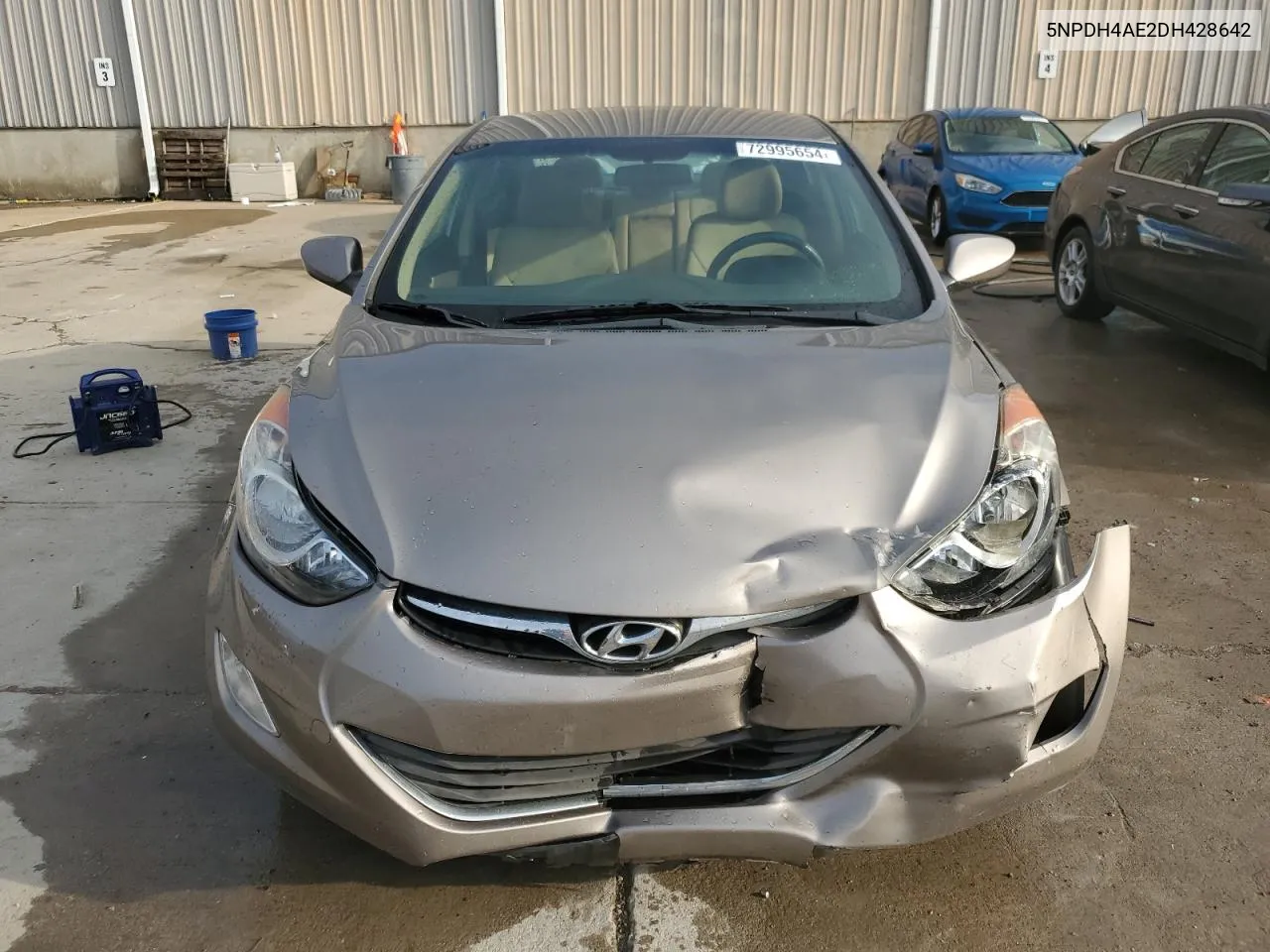 2013 Hyundai Elantra Gls VIN: 5NPDH4AE2DH428642 Lot: 72995654