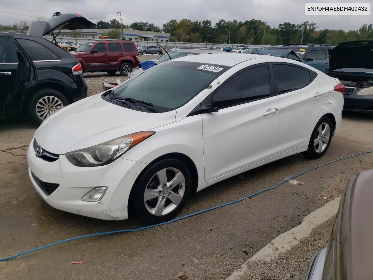 5NPDH4AE6DH409432 2013 Hyundai Elantra Gls