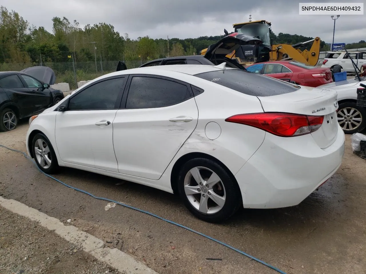 2013 Hyundai Elantra Gls VIN: 5NPDH4AE6DH409432 Lot: 73027794