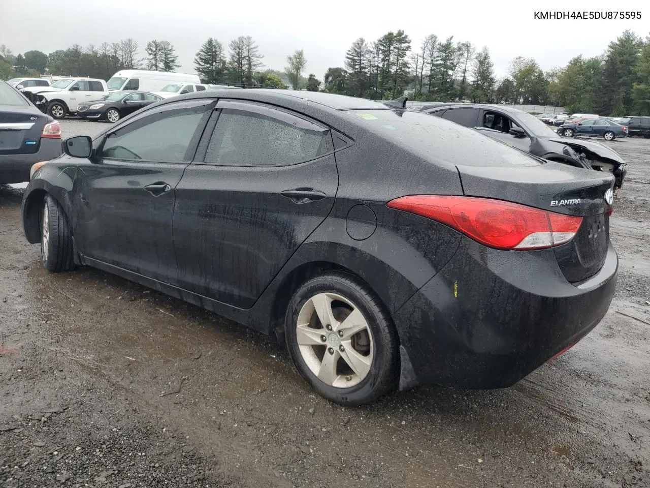 KMHDH4AE5DU875595 2013 Hyundai Elantra Gls