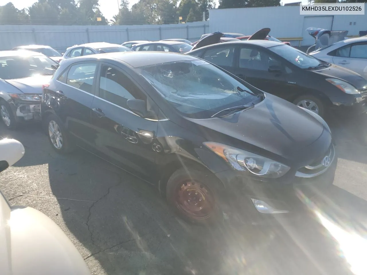 2013 Hyundai Elantra Gt VIN: KMHD35LEXDU102526 Lot: 73144254