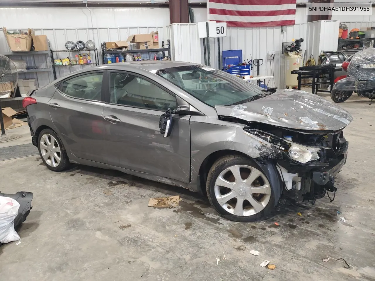 5NPDH4AE1DH391955 2013 Hyundai Elantra Gls