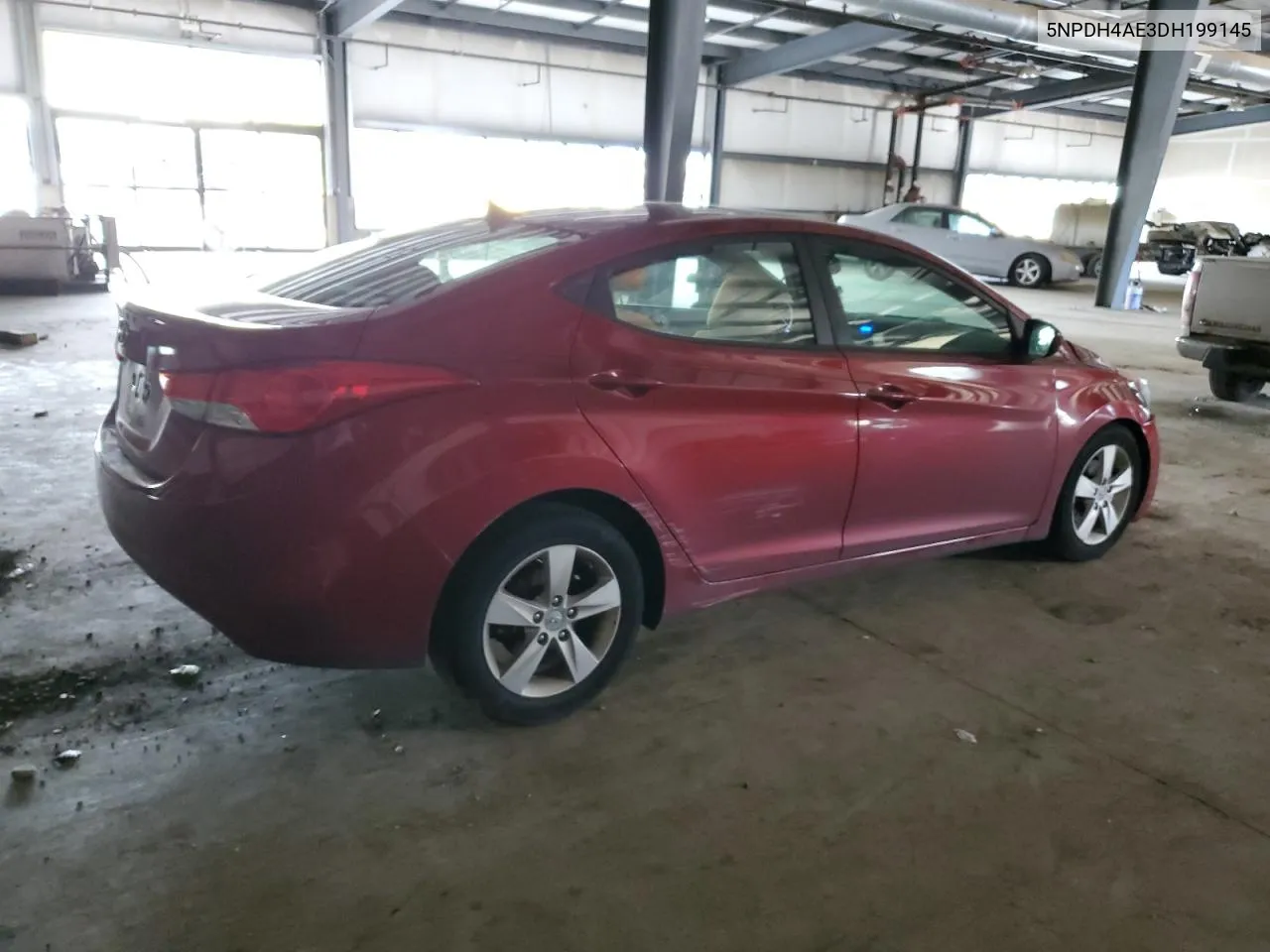 5NPDH4AE3DH199145 2013 Hyundai Elantra Gls