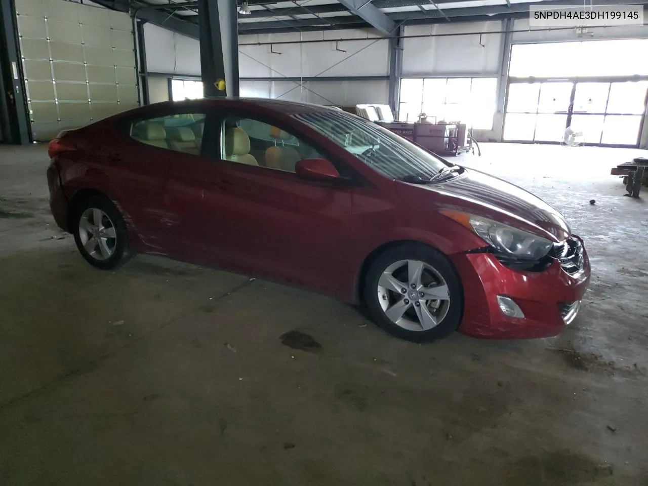 2013 Hyundai Elantra Gls VIN: 5NPDH4AE3DH199145 Lot: 73203984