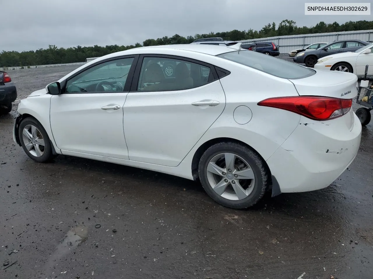 2013 Hyundai Elantra Gls VIN: 5NPDH4AE5DH302629 Lot: 73209934