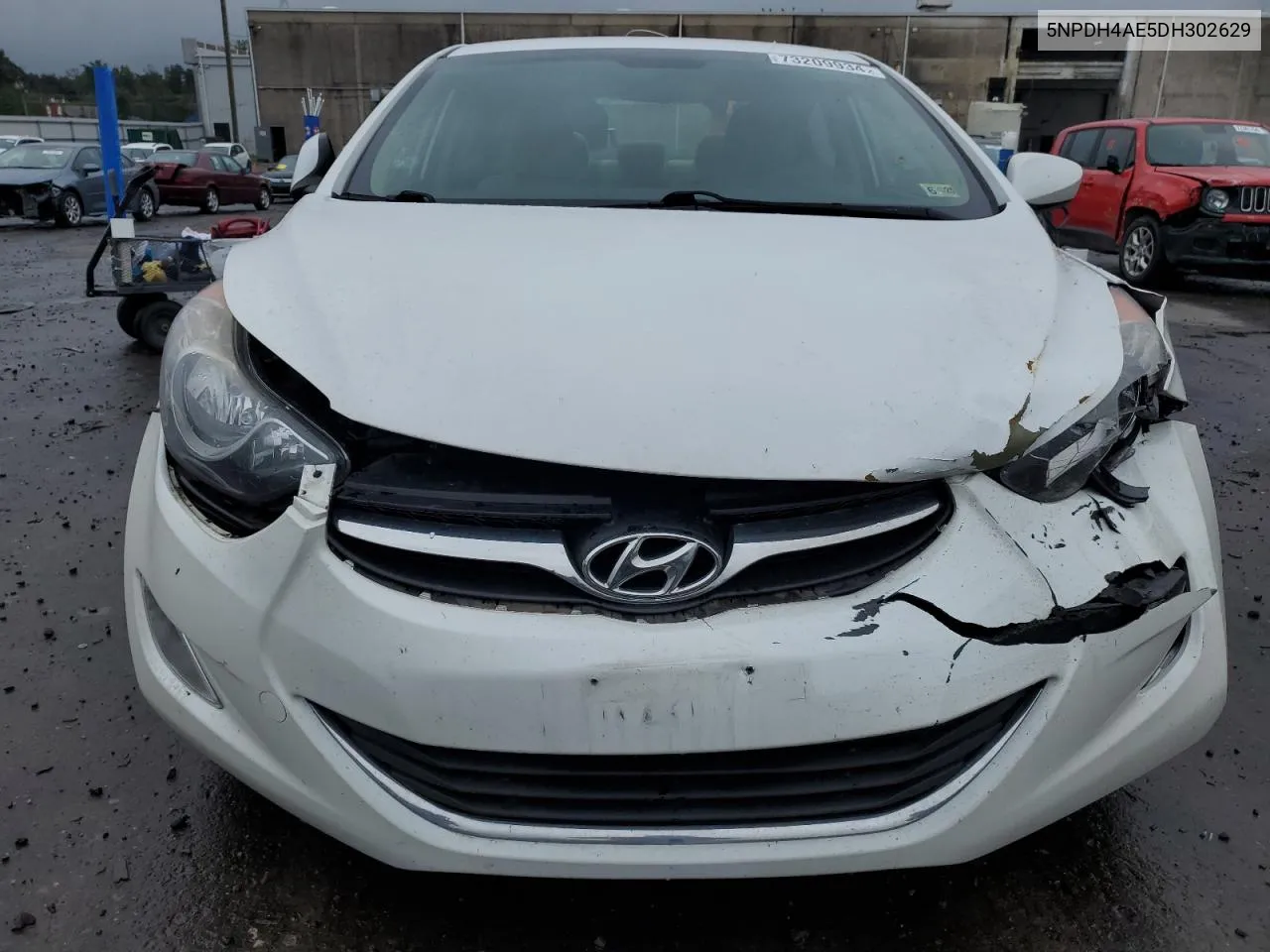 2013 Hyundai Elantra Gls VIN: 5NPDH4AE5DH302629 Lot: 73209934