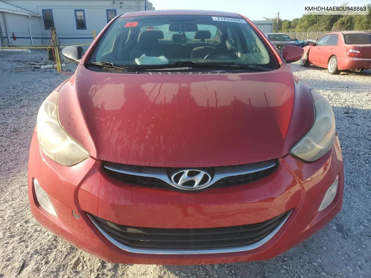 2013 Hyundai Elantra Gls VIN: KMHDH4AE8DU948863 Lot: 73252094